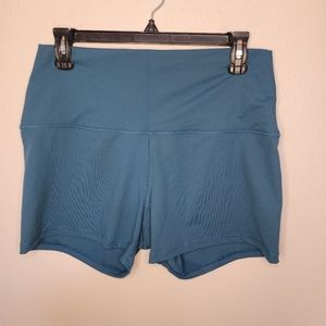 Born primitive blue spandex shorts size xl